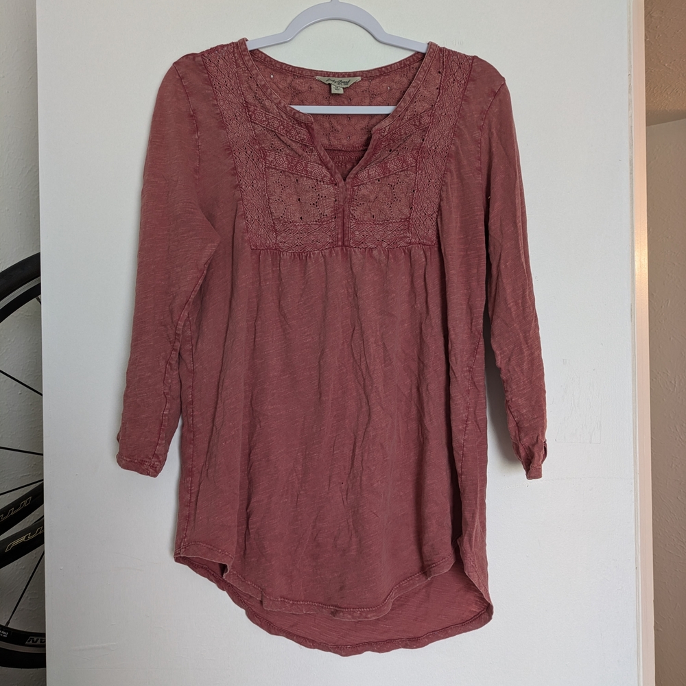 Lucky Brand Women's Pink Blouse